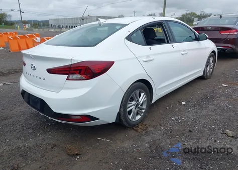 2020 Hyundai Elantra Sel from USA, damaged, VIN 5NPD84LF5LH596506